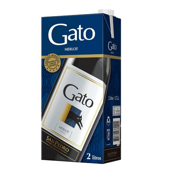 Gato Merlot 2 Litros