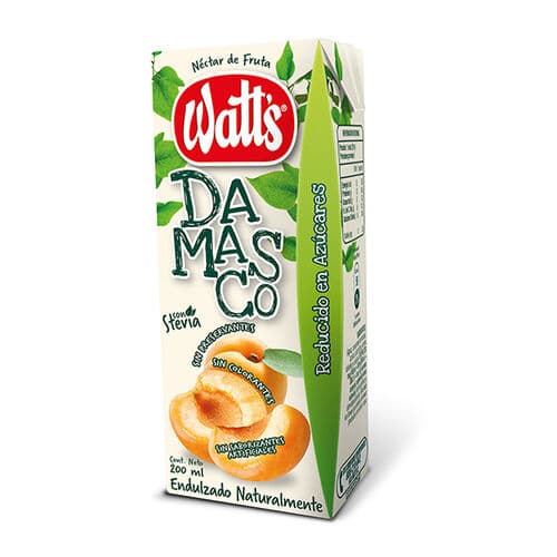 watts 200ml damasco 1