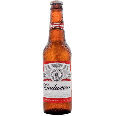 budweiser 355 botella